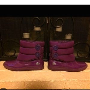 Lacoste winter boots!❄️⛄️❄️⛄️